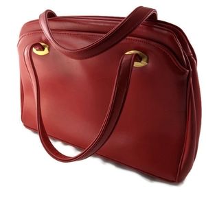 Vintage Red Large Handbag